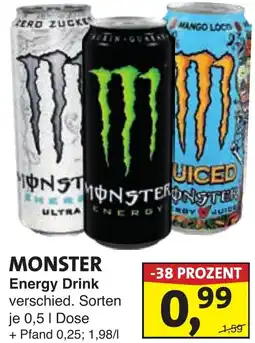 Lösch Depot MONSTER Energy Drink Angebot
