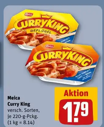 REWE Meica curry king Angebot