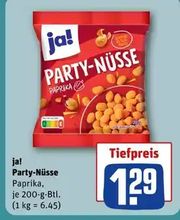 REWE Ja! party-nüsse Angebot