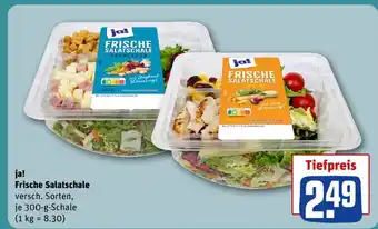 REWE Ja! frische salatschale Angebot