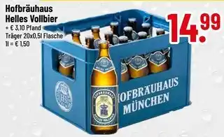 trinkgut Hofbräuhaus helles vollbier Angebot
