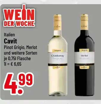 trinkgut Cavit pinot grigio, merlot und weitere sorten Angebot