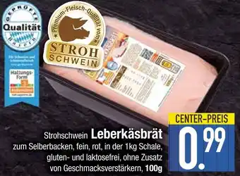 Edeka Strohschwein leberkäsbrät Angebot