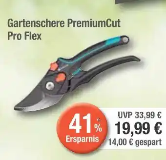 Edeka Gardena gartenschere premiumcut pro flex Angebot