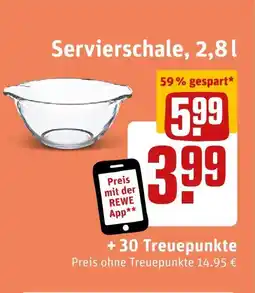 REWE Servierschale Angebot