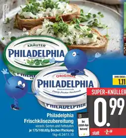 Edeka Philadelphia philadelphia frischkäsezubereitung Angebot