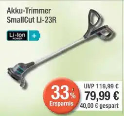 Edeka Li-ion akku-trimmer smallcut li-23r Angebot