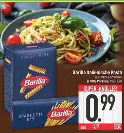 Edeka Barilla fusilli n°98 oder spaghetti n°5 Angebot