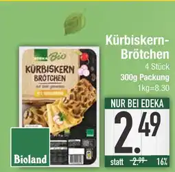 Edeka Bioland kürbiskern-brötchen Angebot