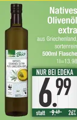 Edeka Edeka bio natives olivenöl extra Angebot