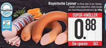 Edeka Qualität bayerische lyoner Angebot