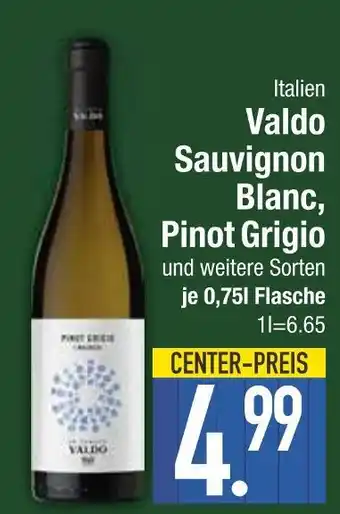 Edeka Valdo sauvignon blanc, pinot grigio und weitere sorten Angebot