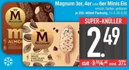 Edeka Magnum magnum 3er, 4er oder 6er minis eis Angebot