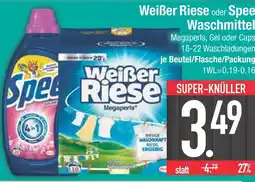 Edeka Spee weißer riese oder spee waschmittel Angebot
