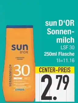 Edeka Sun d‘or sonnenmilch Angebot