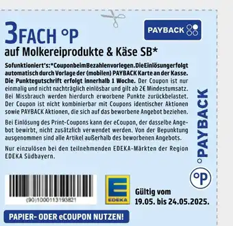 Edeka 3fach °p Angebot