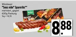 Edeka Wiesbauer sous vide spareribs Angebot