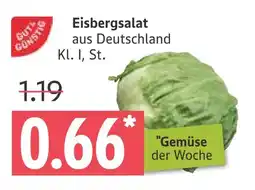 Marktkauf Eisbergsalat Angebot