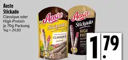 Edeka Aoste stickado classique oder high protein Angebot