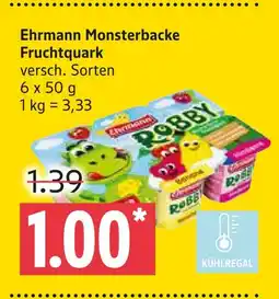 Marktkauf Ehrmann monsterbacke fruchtquark Angebot