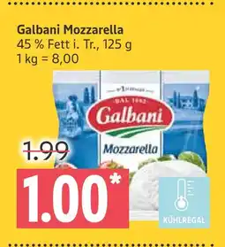 Marktkauf Galbani mozzarella Angebot