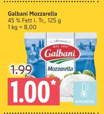 Marktkauf Galbani mozzarella Angebot
