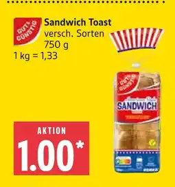 Marktkauf Gut & günstig sandwich toast Angebot