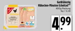 Edeka Gut&günstig hähnchen-minuten-schnitzel Angebot