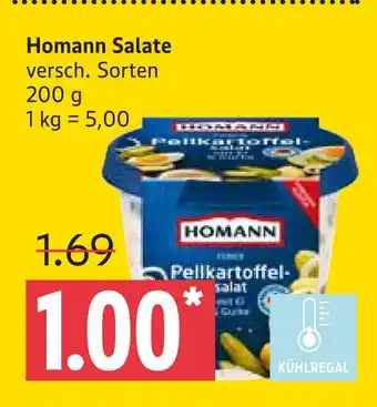 Marktkauf Homann salate Angebot