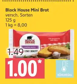Marktkauf Block house mini brot Angebot