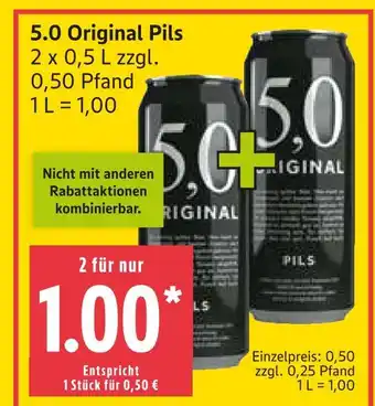 Marktkauf 5.0 original pils Angebot