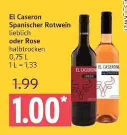 Marktkauf El caseron spanischer rotwein Angebot