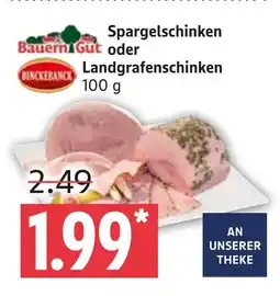 Marktkauf Bauern gut spargelschinken Angebot