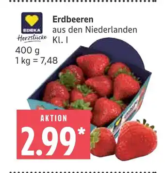 Marktkauf Edeka herzstücke erdbeeren Angebot