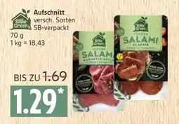 Marktkauf Billie green aufschnitt Angebot