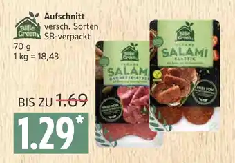 Marktkauf Billie green aufschnitt Angebot