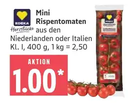 Marktkauf Edeka mini rispentomaten Angebot