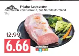 Marktkauf Gutfleisch frischer lachsbraten Angebot
