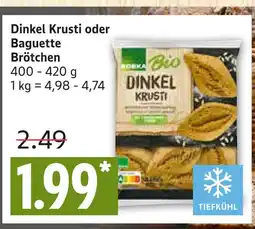 Marktkauf Edeka dinkel krusti oder baguette brötchen Angebot