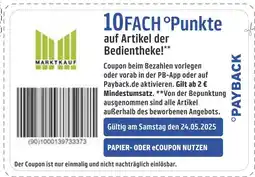 Marktkauf Payback 10fach 0punkte Angebot
