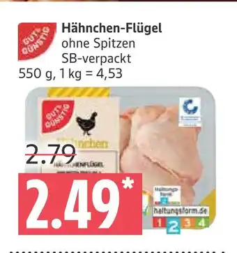 Marktkauf Gut&günstig hähnchen-flügel Angebot