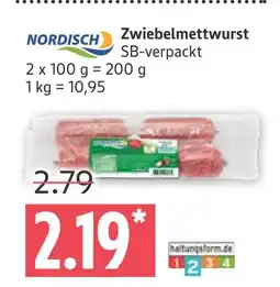 Marktkauf Nordisch zwiebelmettwurst Angebot