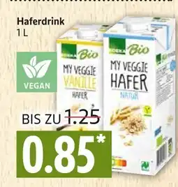 Marktkauf Bio my veggie hafer vanille oder my veggie hafer natur Angebot