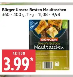 Marktkauf Bürger unsere besten maultaschen Angebot