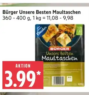 Marktkauf Bürger unsere besten maultaschen Angebot