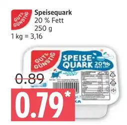 Marktkauf Gut & günstig speisequark Angebot