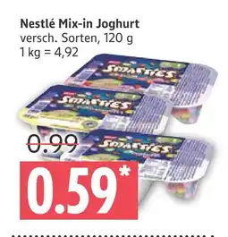 Marktkauf Nestlé mix-in joghurt Angebot