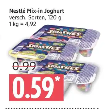 Marktkauf Nestlé mix-in joghurt Angebot