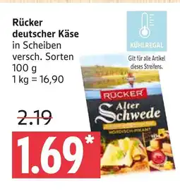 Marktkauf Rücker deutscher käse Angebot