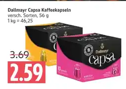 Marktkauf Dallmayr capsa kaffeekapseln Angebot